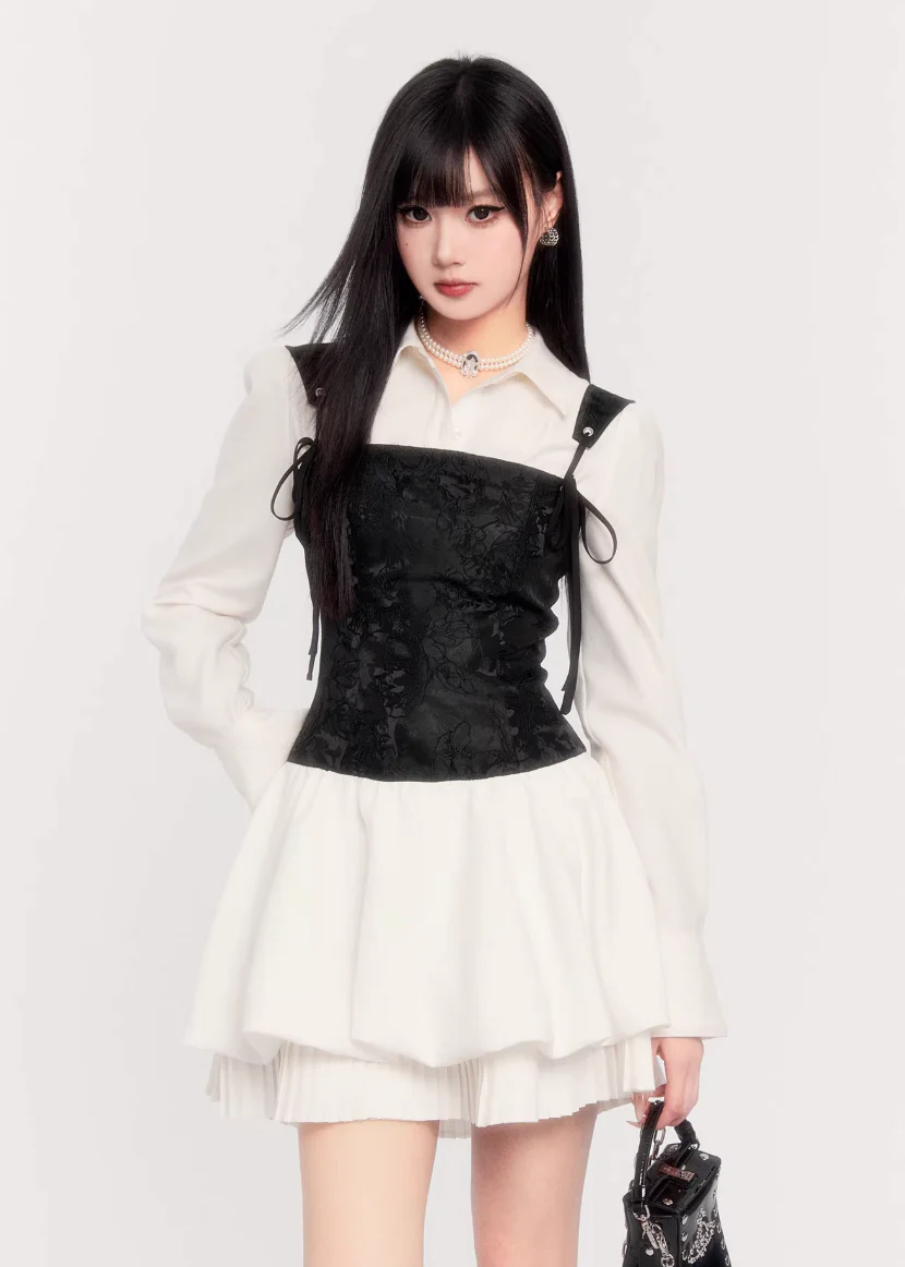 Moonlight Control Suspender Dress - Image 6