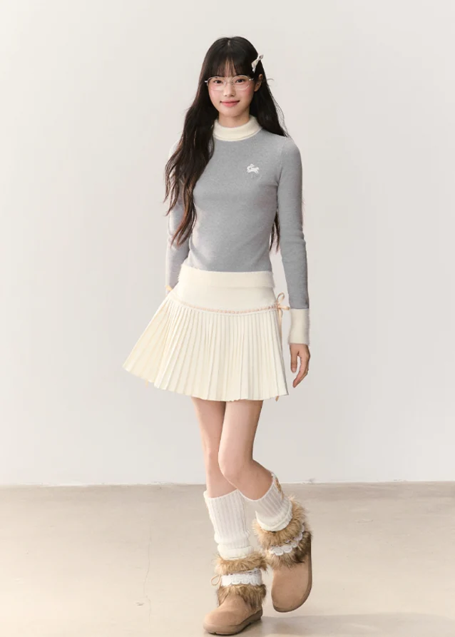 Moonlit Rabbit Cozy Turtleneck - Image 5