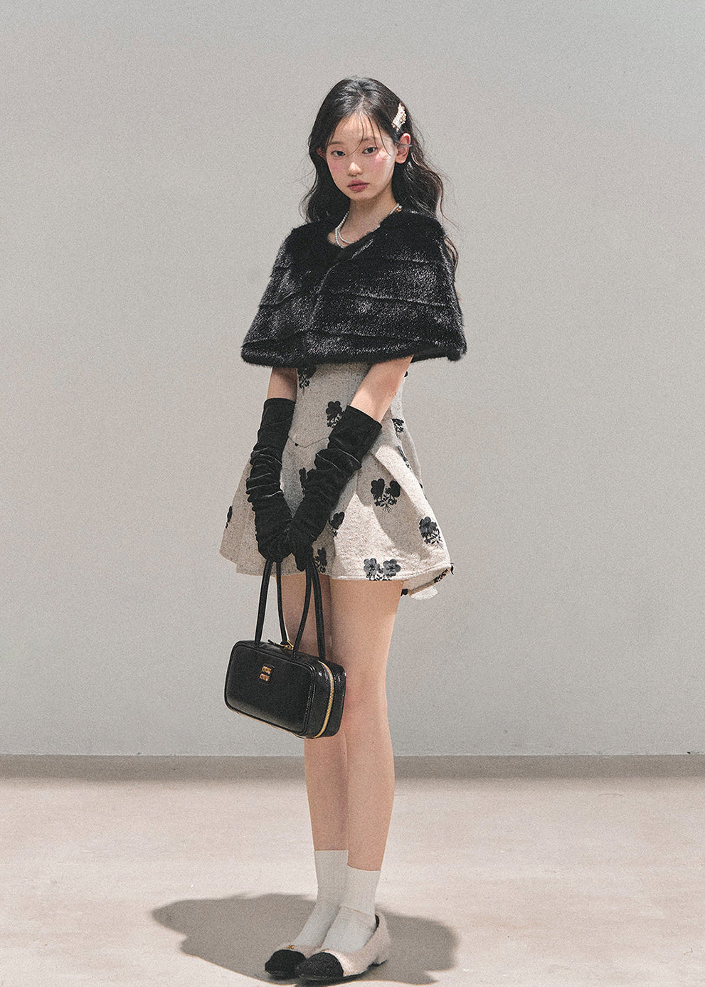 Moss Whispers Puffy Dress Set - Image 10