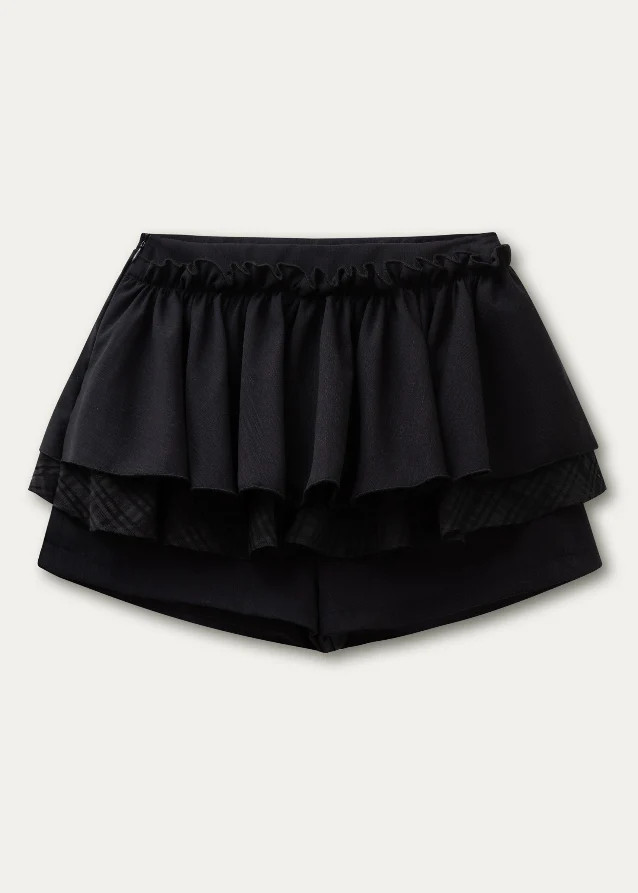 Layered Black & White Puffy Skirt - Image 13
