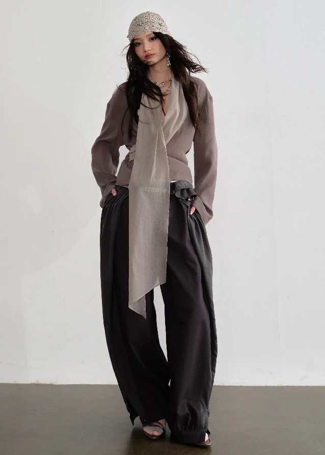 Natural Flow Lantern Pants - Image 3
