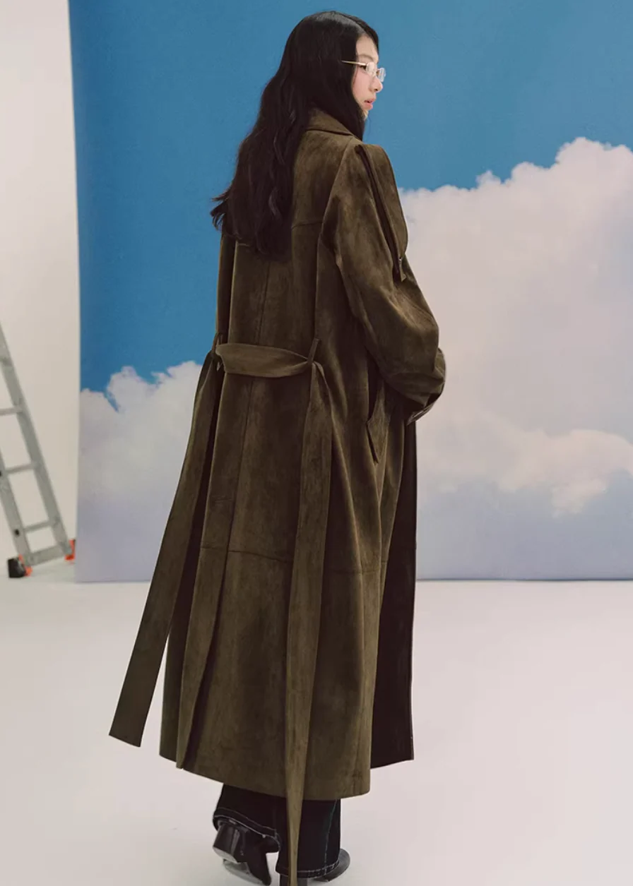 Nomad Muse Suede Trench - Image 5