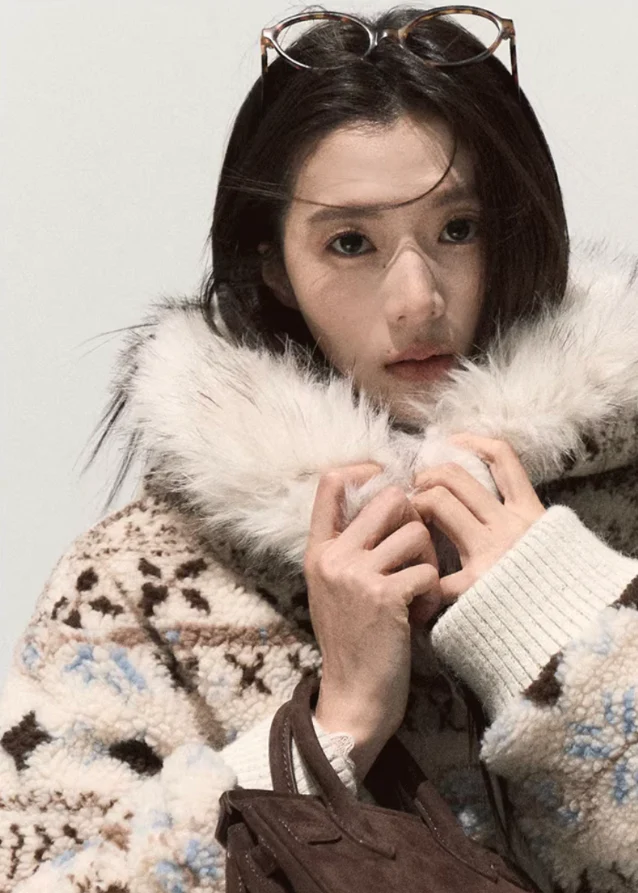 Nordic Ridge Retro Jacquard Jacket - Image 8