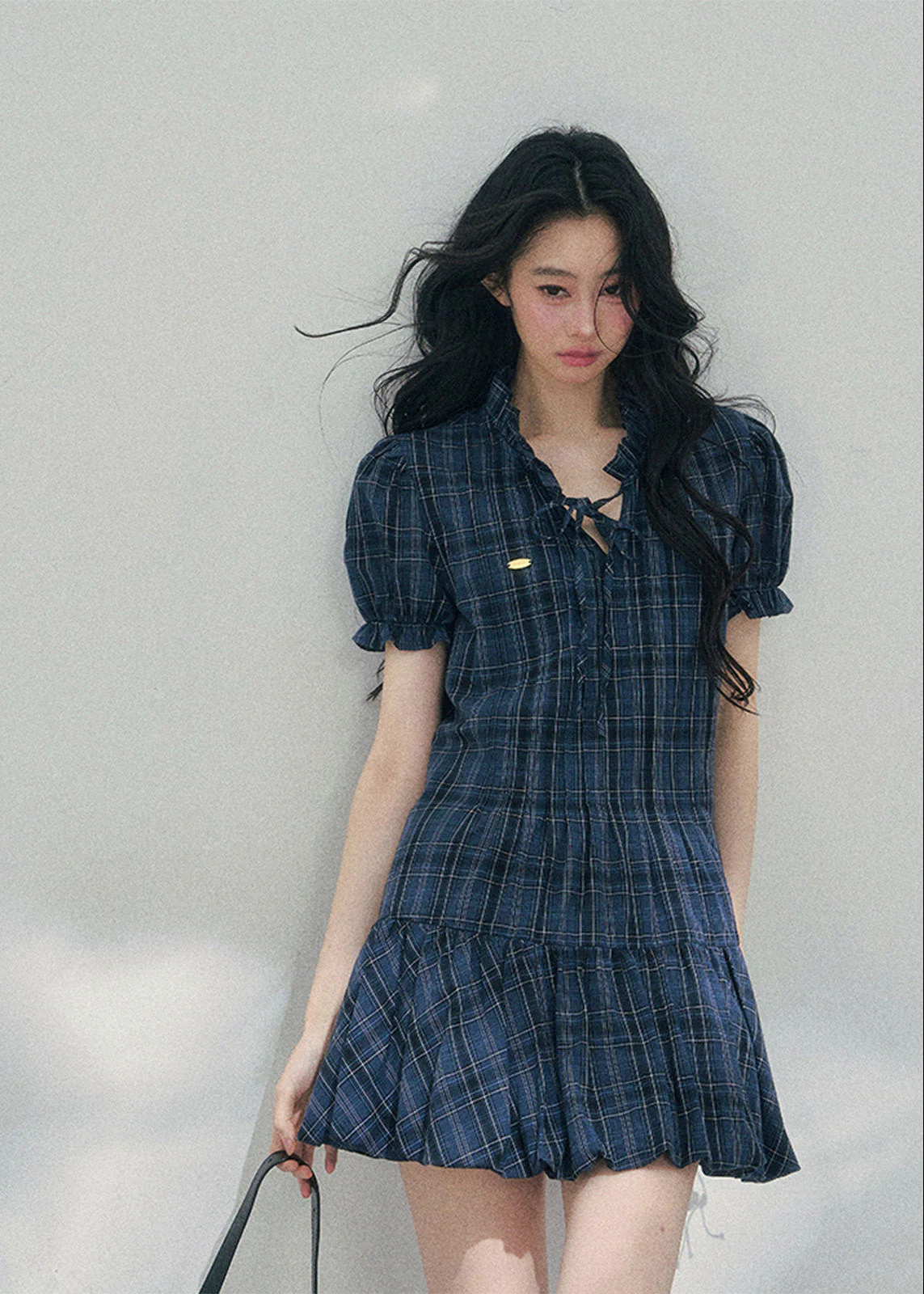 Nuage Écolière Pleated Dress