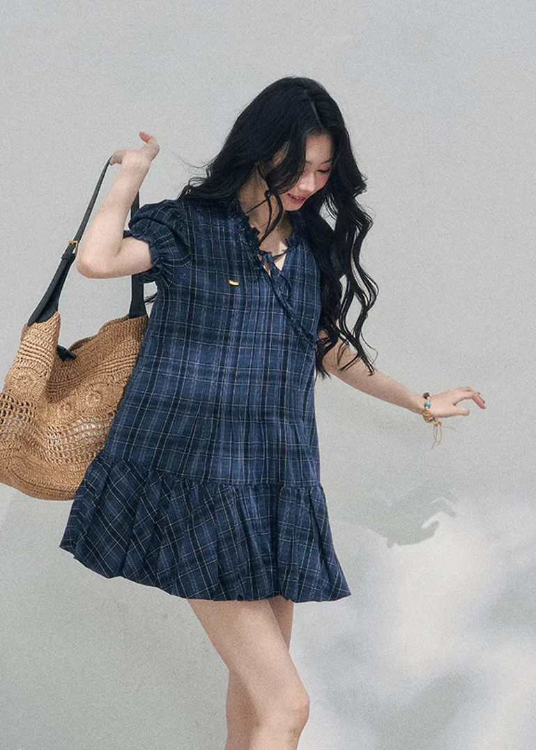 Nuage Écolière Pleated Dress - Image 10