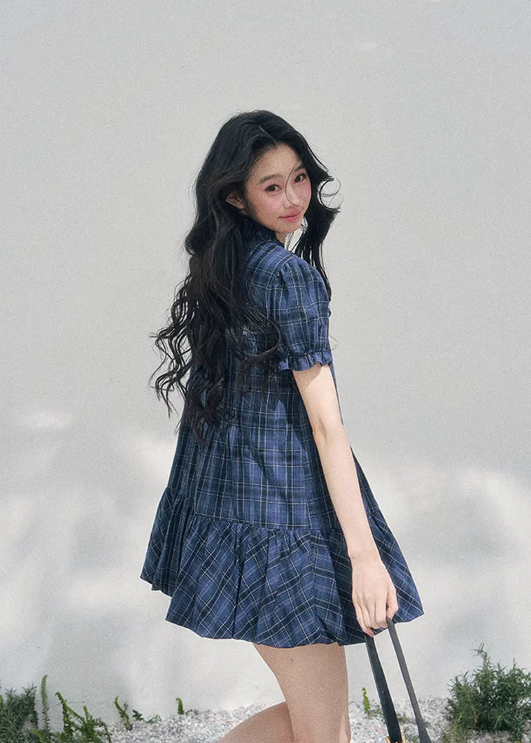 Nuage Écolière Pleated Dress - Image 11