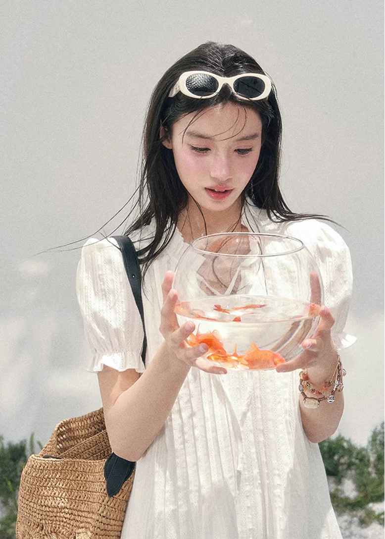 Nuage Écolière Pleated Dress - Image 6