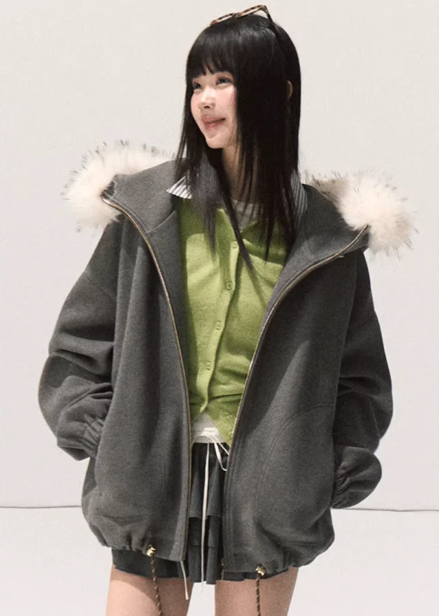 Urban Cozy Stripe Jacket - Image 12