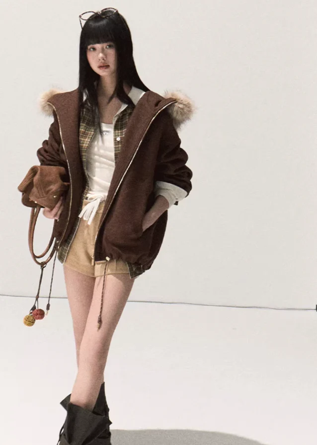 Urban Cozy Stripe Jacket - Image 2