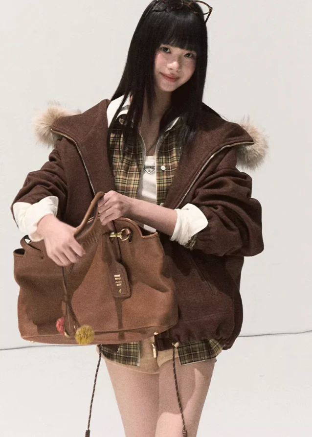 Urban Cozy Stripe Jacket - Image 4