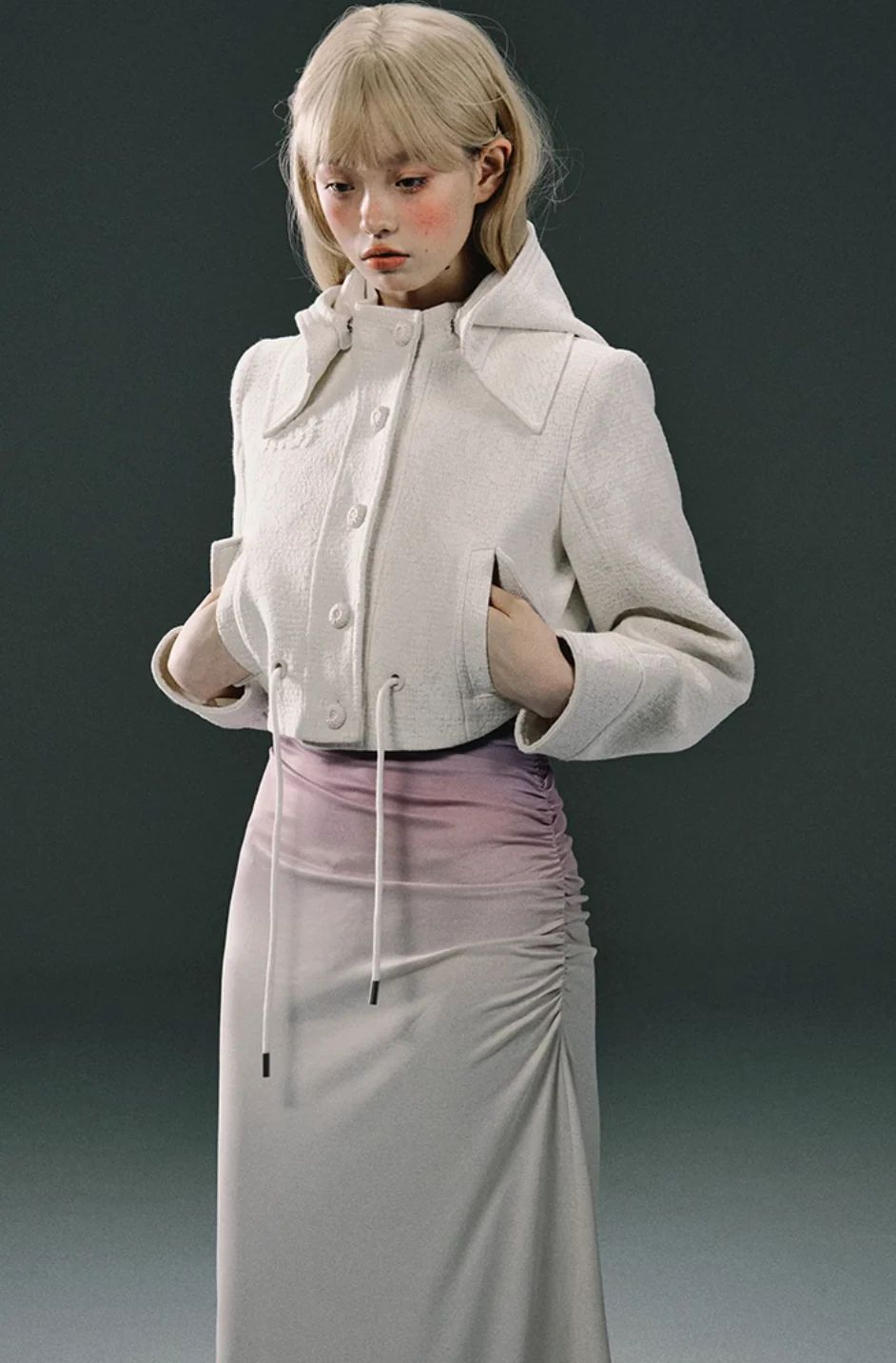 Colored neon slim dress - Image 8