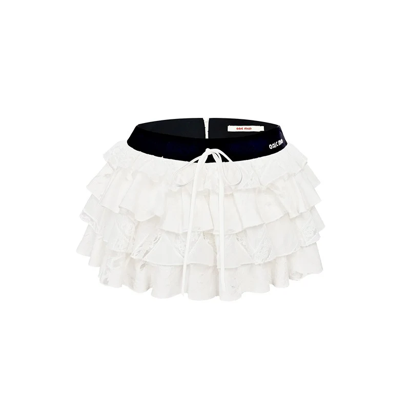 Ultra-Low Waist White Tutu Skirt - Image 10