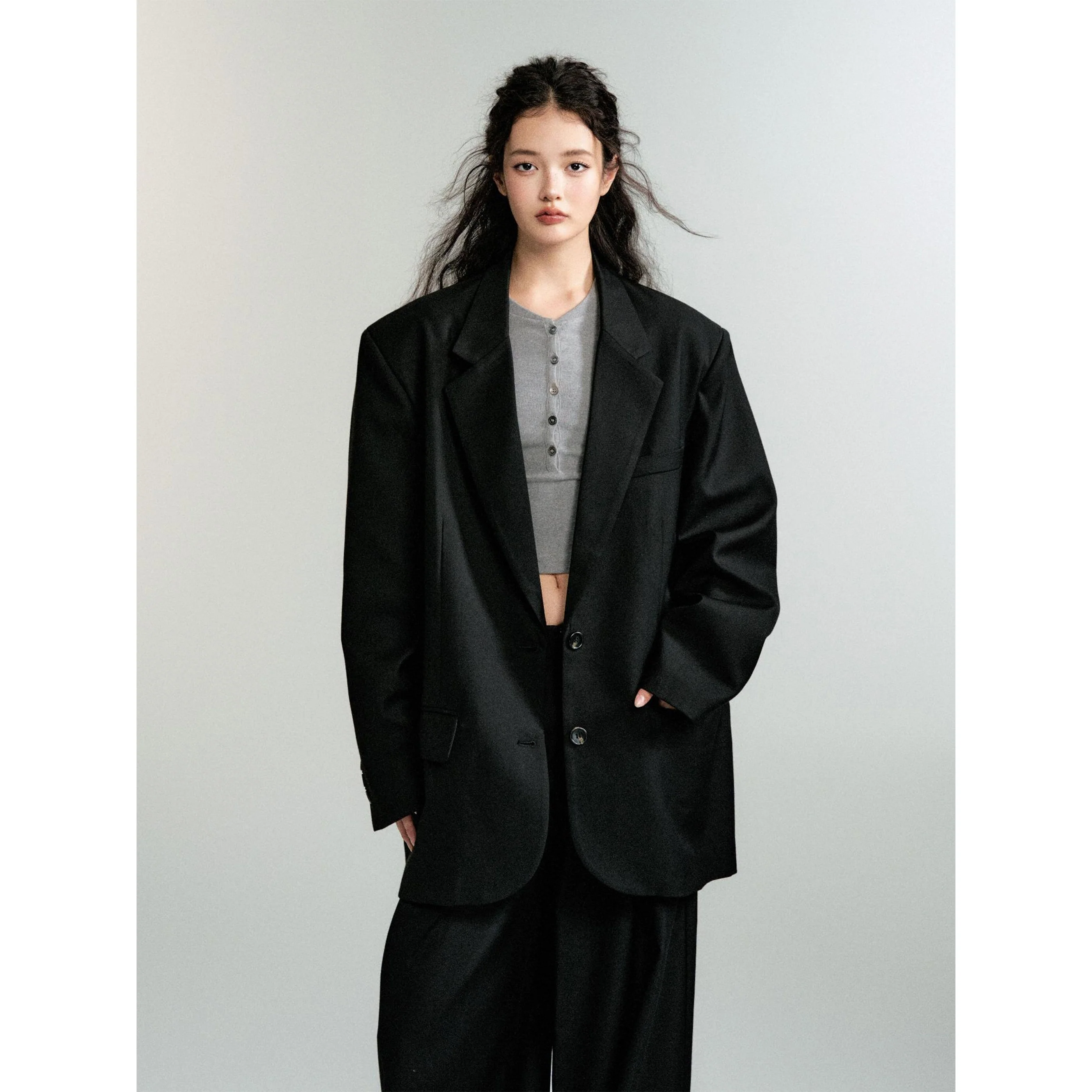 Old Money Shoulder Pad Suit Set - Image 3
