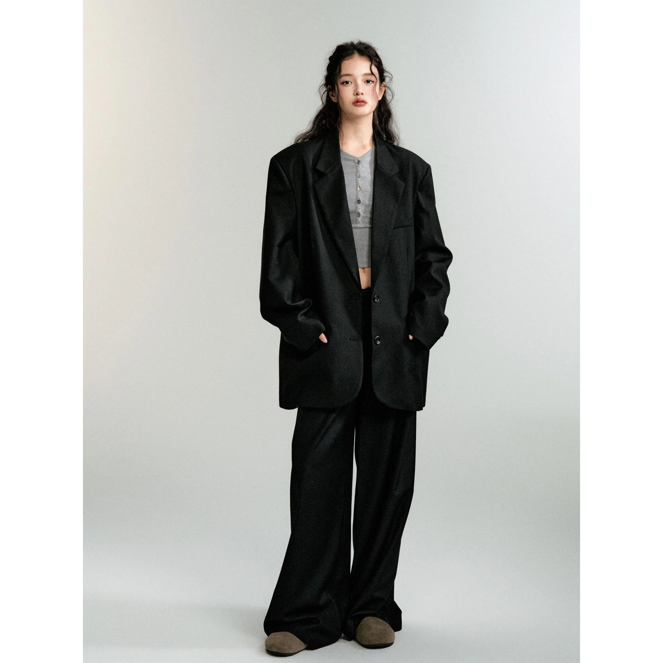Old Money Shoulder Pad Suit Set - Image 4