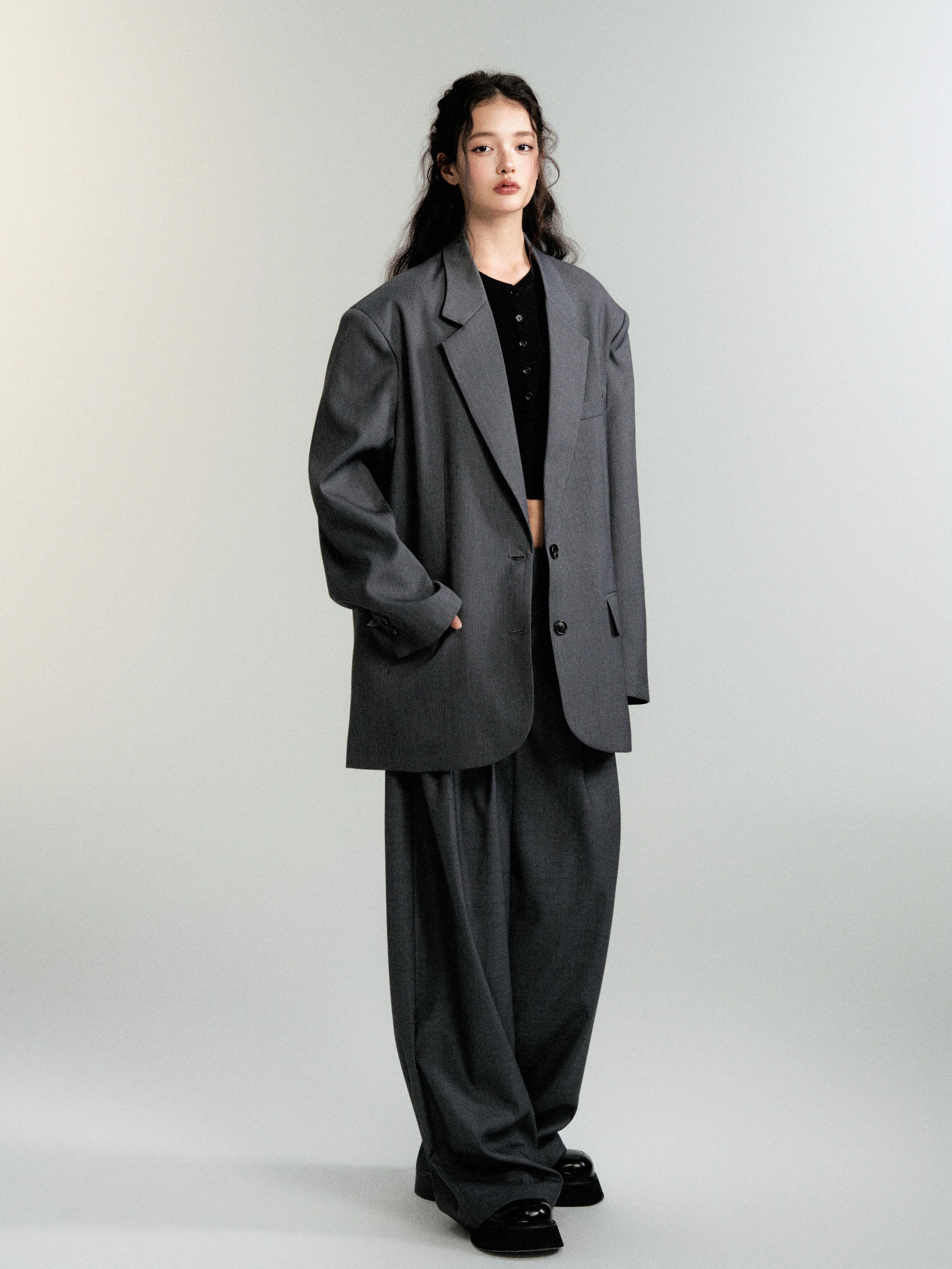 Old Money Shoulder Pad Suit Set - Image 5
