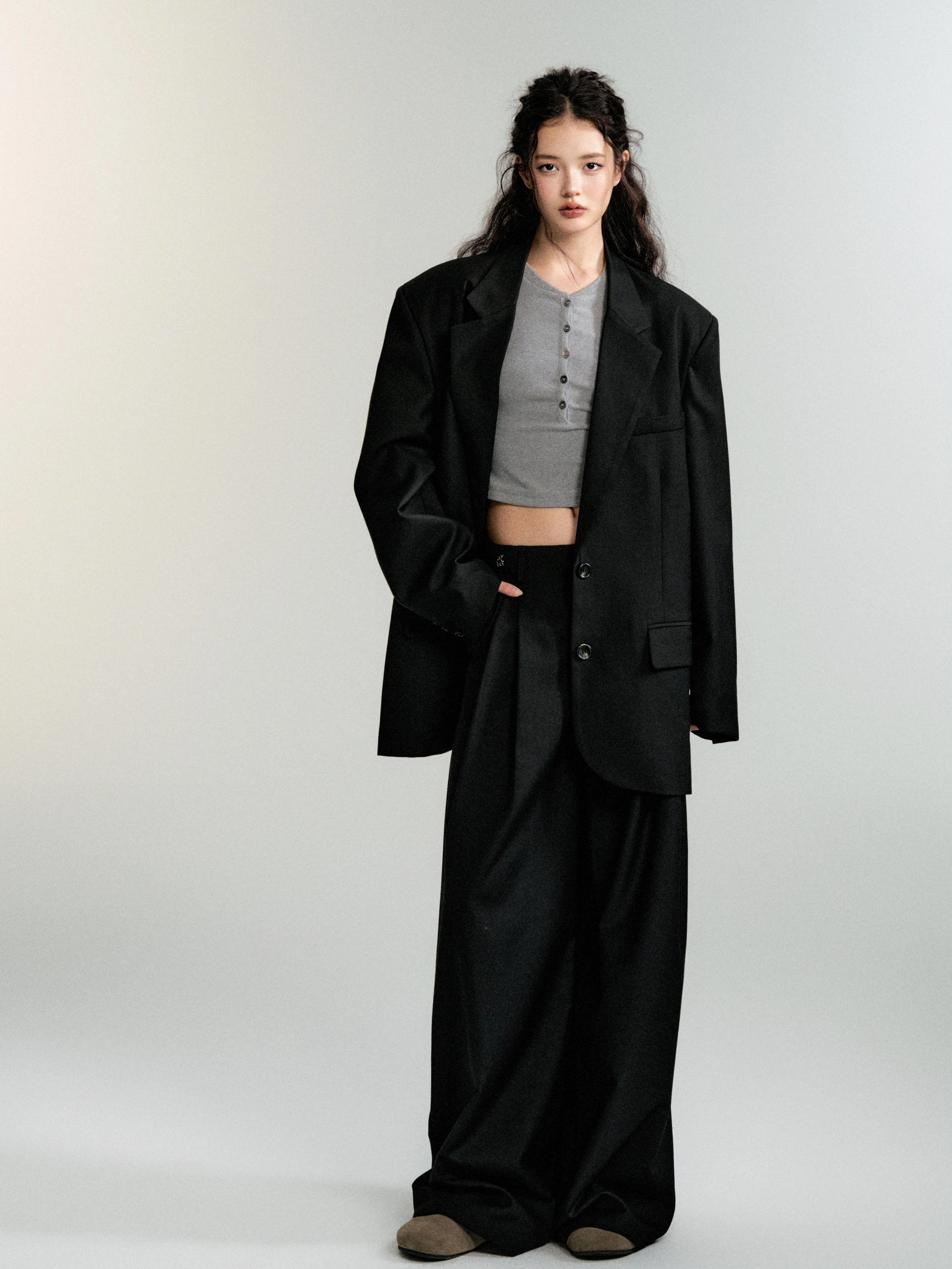 Old Money Shoulder Pad Suit Set - Image 6