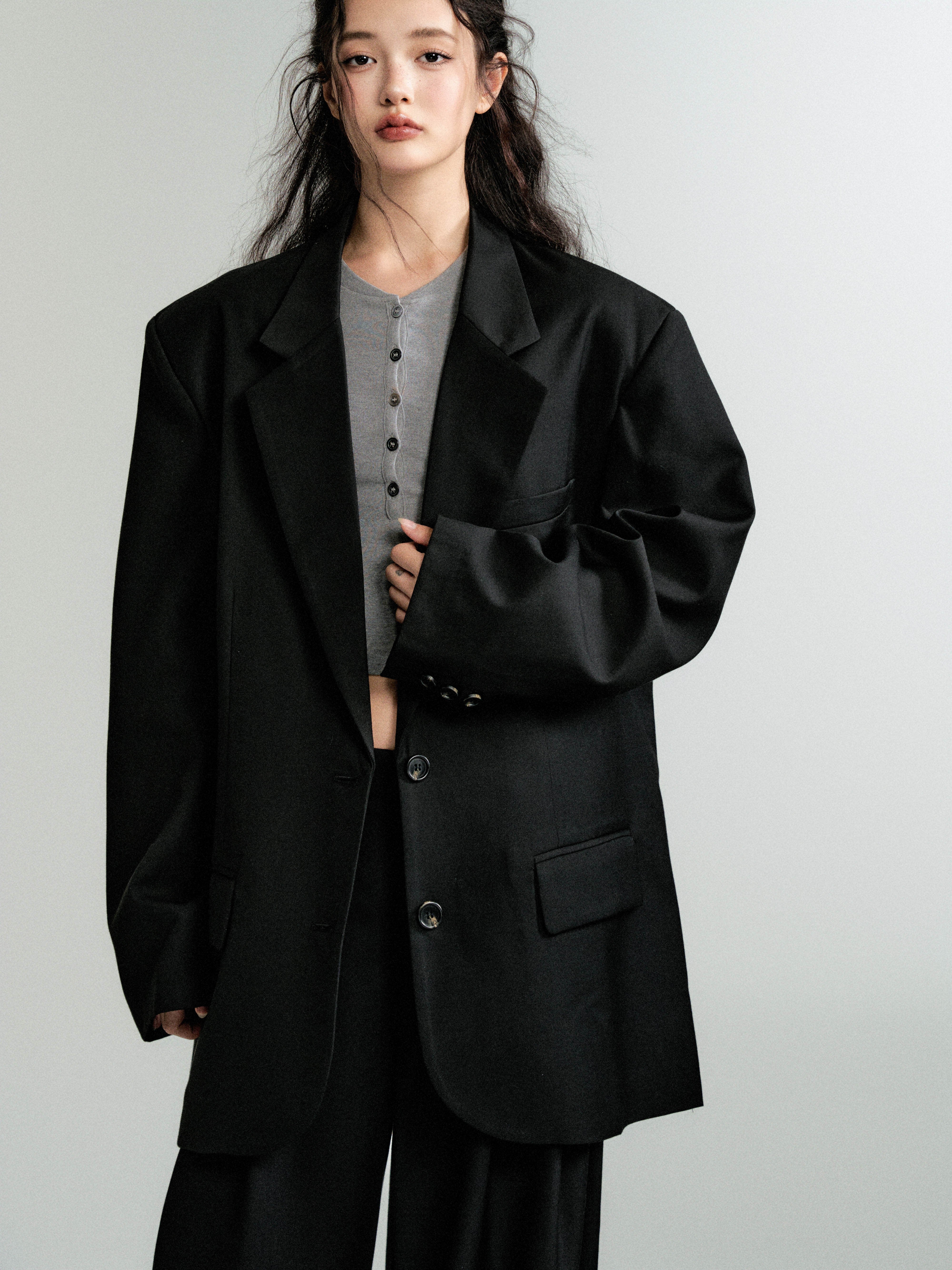 Old Money Shoulder Pad Suit Set - Image 8