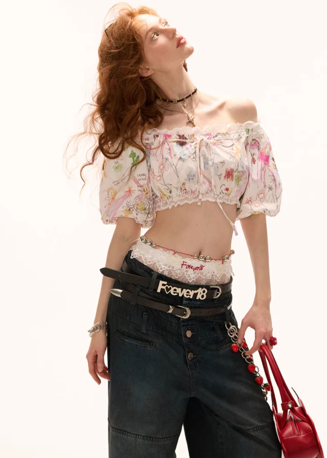 One Shoulder Tank Top Summer Top - Image 8