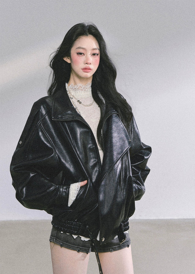 Paris Noire Moto Couture Jacket - Image 2