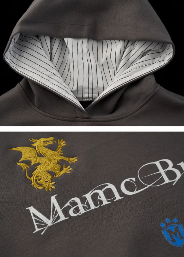 Patchwork Hoodie Shirt - Image 11