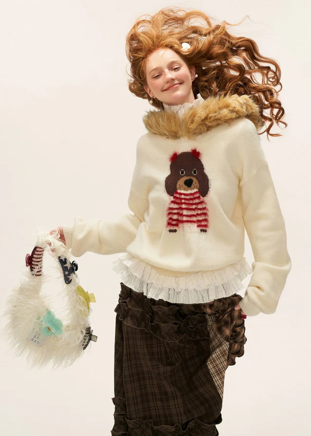 Paw Lover Knit Top - Image 4