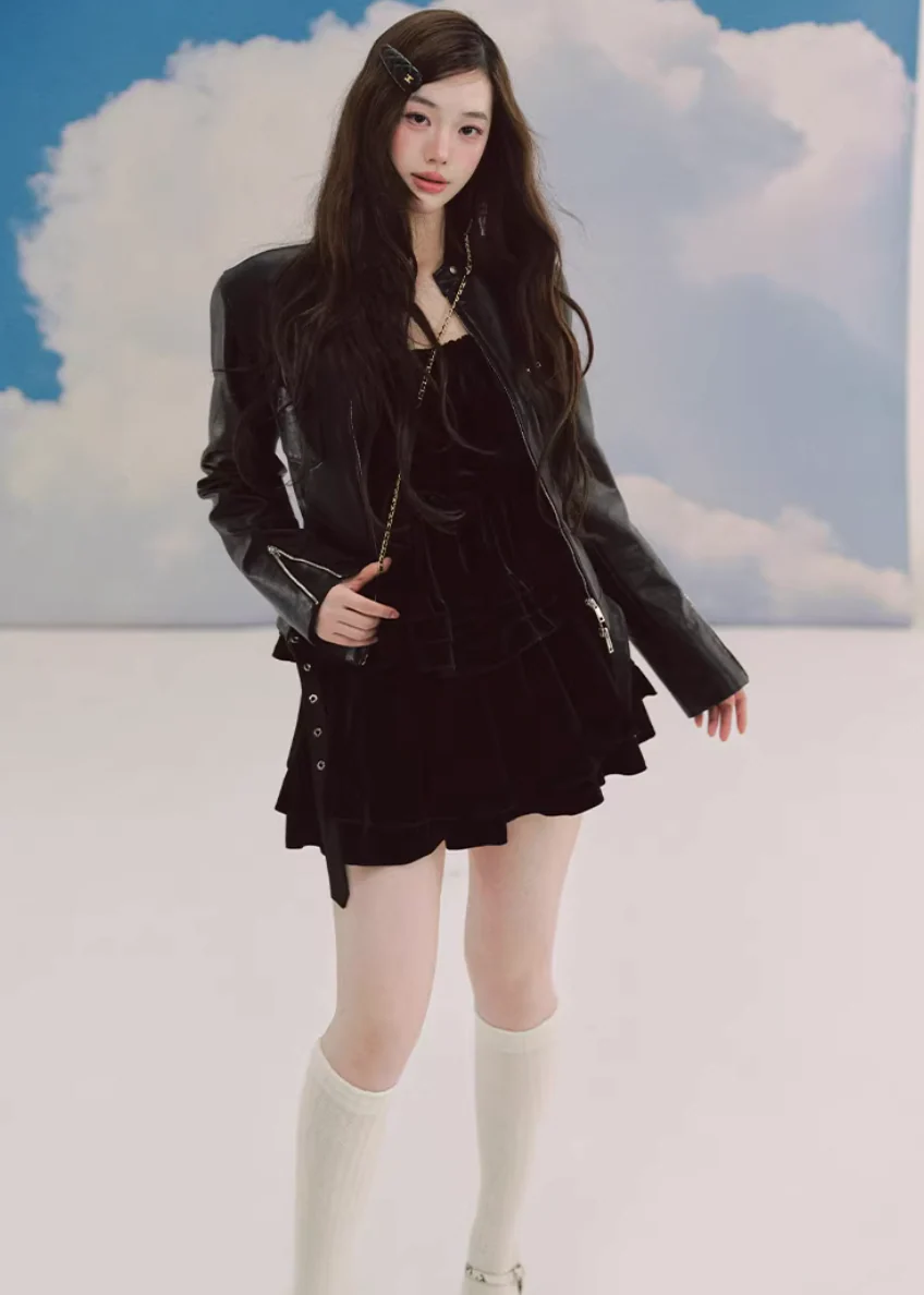 Pebble Muse Leather Jacket - Image 16