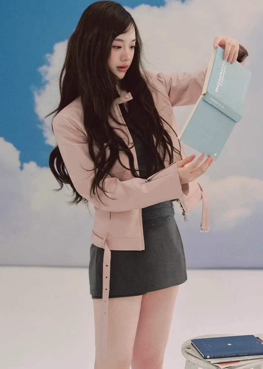Pebble Muse Leather Jacket - Image 4