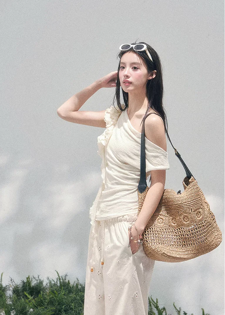 Petale Voile Draped Knit - Image 5