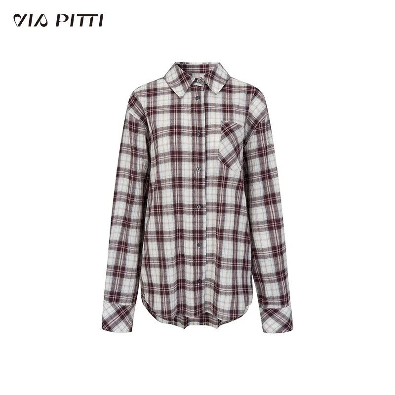 Plaid shirt & puffy skirt fashion suit female - Image 6