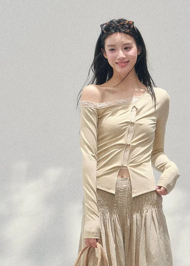 Poème Lumière Off-Shoulder Top - Image 12