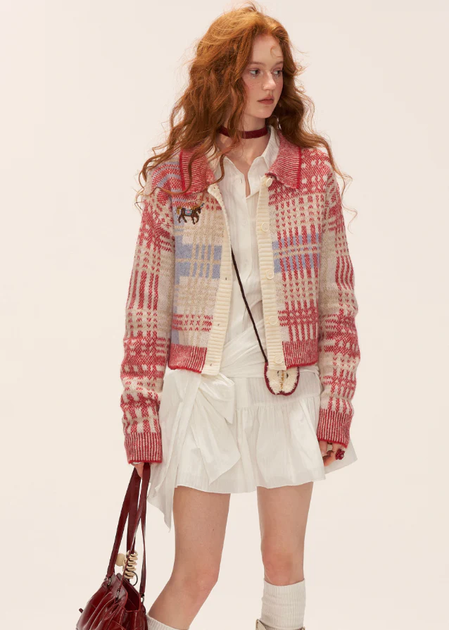 Pony Plaid Knit - Image 5