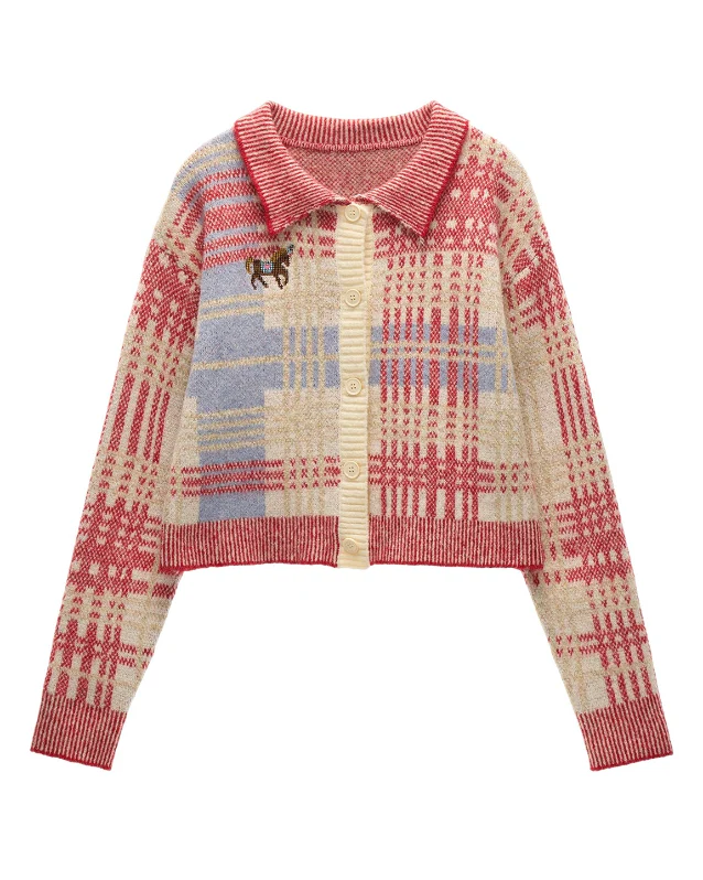 Pony Plaid Knit - Image 6