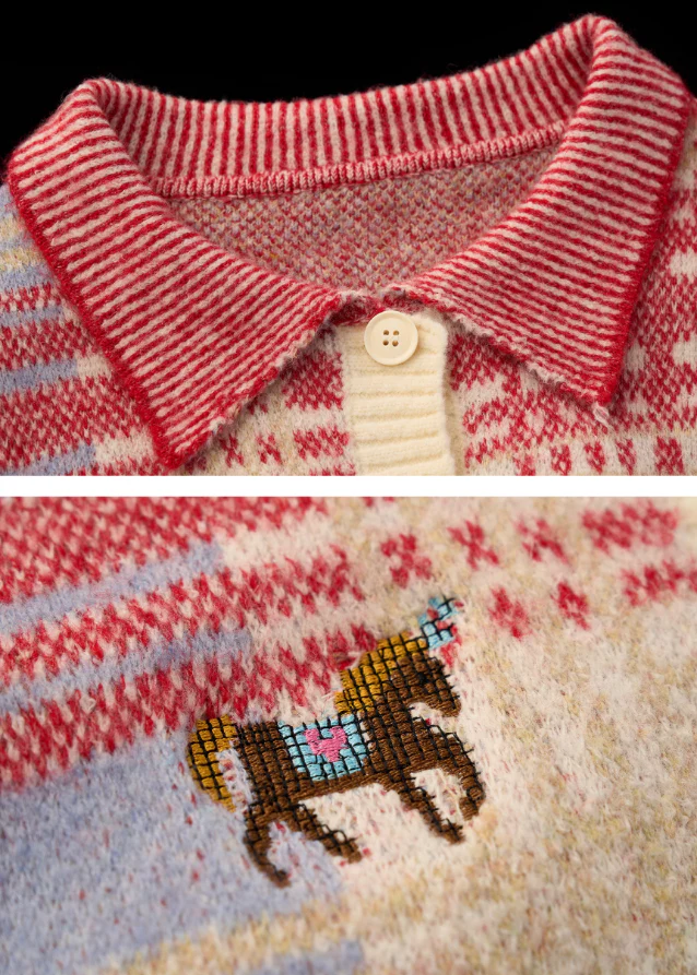 Pony Plaid Knit - Image 7