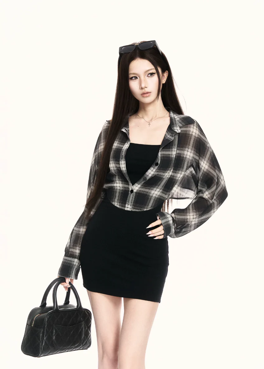 Precision Plaid Two-Piece Dress - Image 5