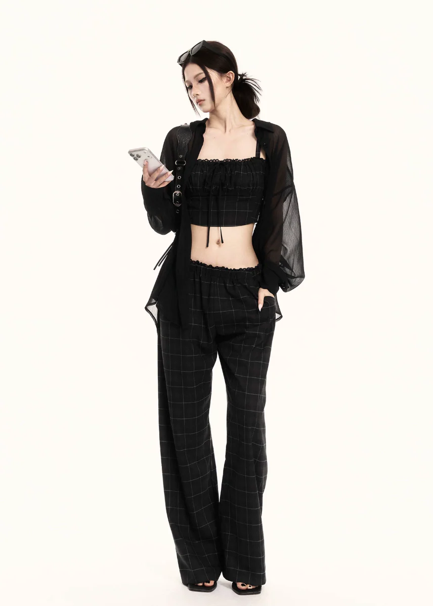 Precision Plaid Two-Piece Set - Image 10