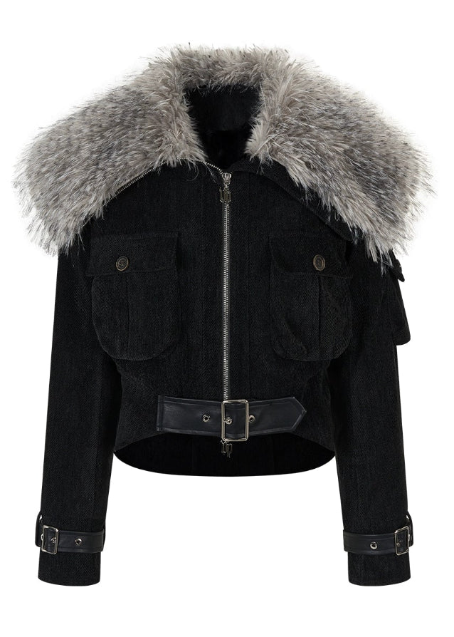 Predator Core Fur Jacket - Image 13