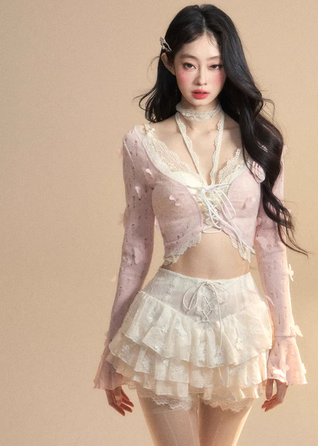 Lace Halter Tee - Image 11