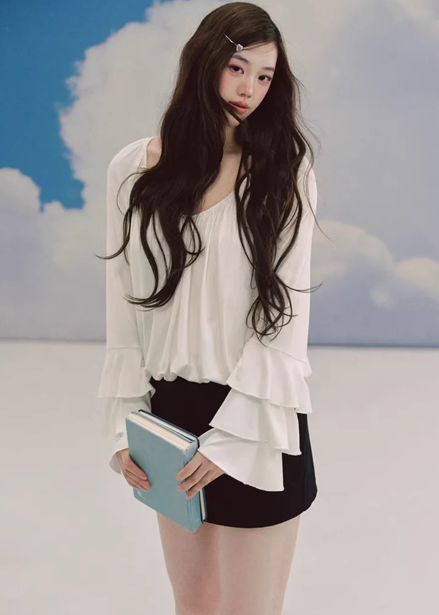 Pure Memory Pleated Blouse - Image 3