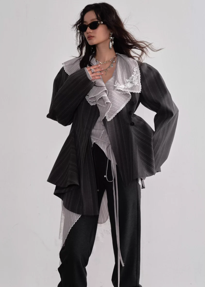 Quiet Mode Asym Blazer - Image 5