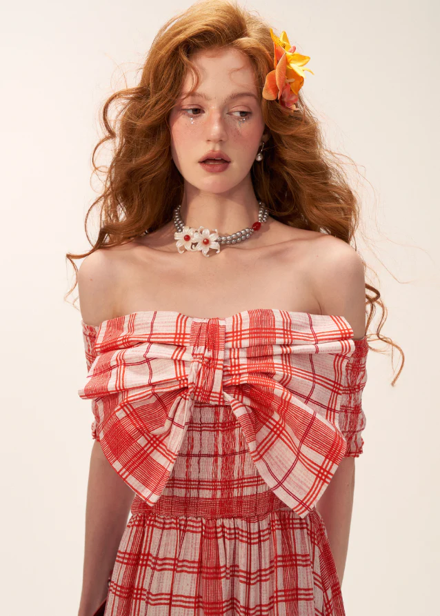 Red Check Maxi - Image 5