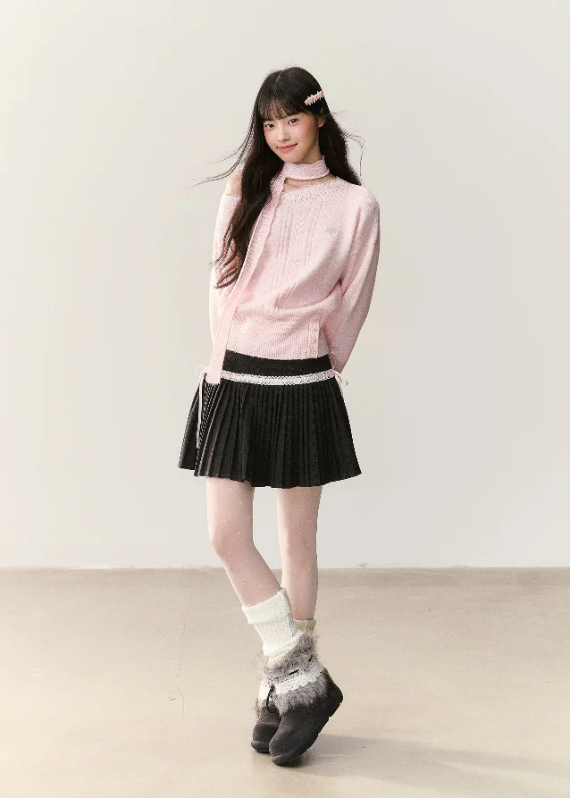 Rogue Prep High-Waist Knife Pleat Skirt - Image 3