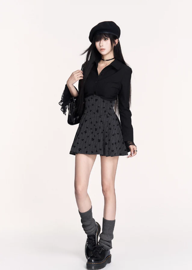 Rogue Scholar Waist-Cinched Shirt - Image 9
