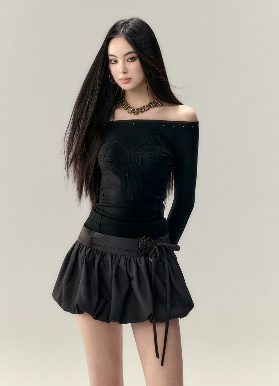Elegant Belted Skirt - Image 4