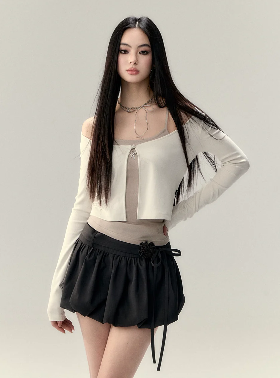 Elegant Belted Skirt - Image 5