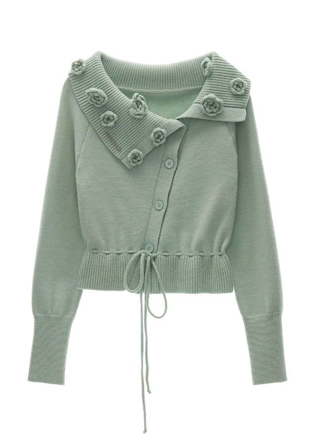 Rose Button Knit - Image 8