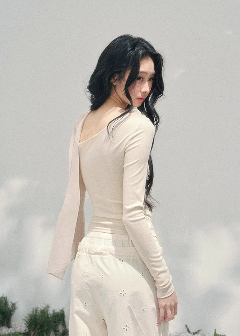 Rose Whisper Off-Shoulder Lace Top - Image 2
