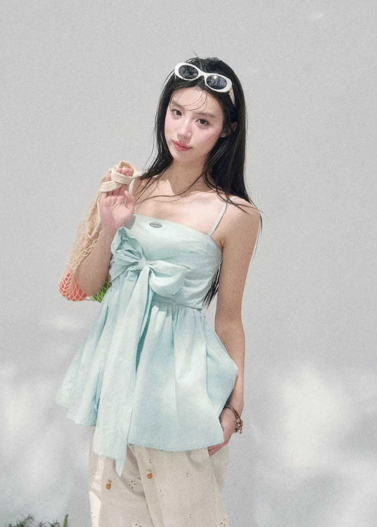 Rosée Ciel One-Shoulder Top - Image 10