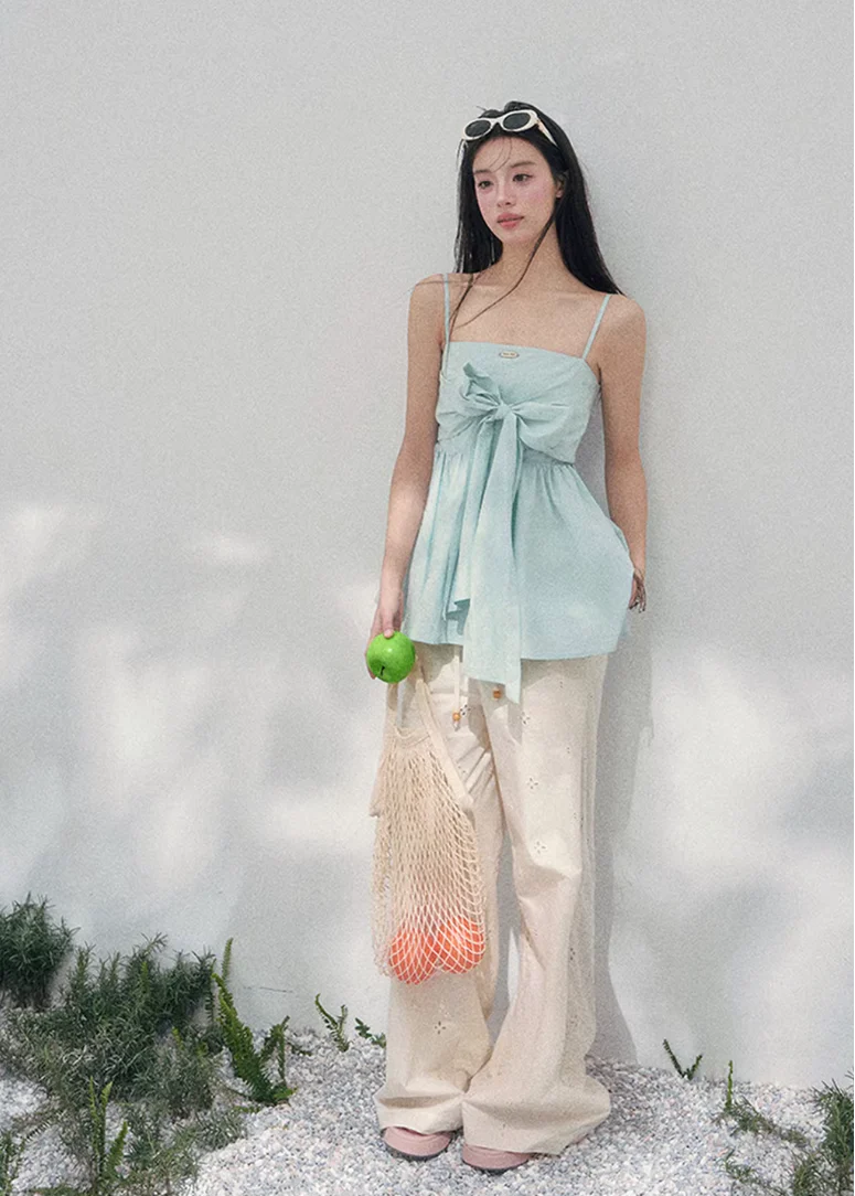 Rosée Ciel One-Shoulder Top - Image 14