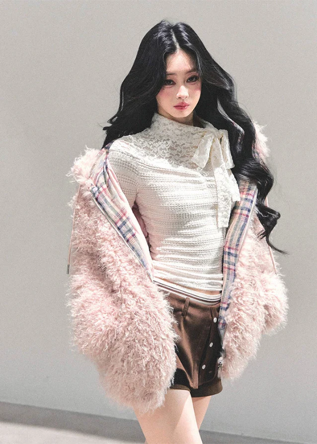 Rosy Cloud Padded Coat