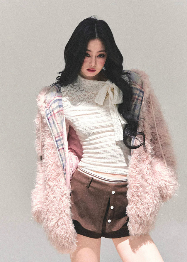 Rosy Cloud Padded Coat - Image 5